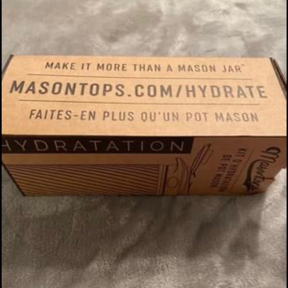 Masontops Bottle w/lid and sleeve Hydration Kit - Picture 9 of 10